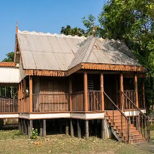 Rabindranath Tagore Bungalow and Hamilton Bungalow at Gosaba in Sundarban island