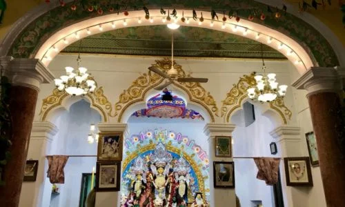 Jorasanko Dawn Bari Durga Puja heritage house Kolkata