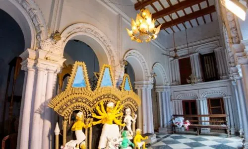 Nilmani Mitra Bari heritage Durga Puja house in Kolkata