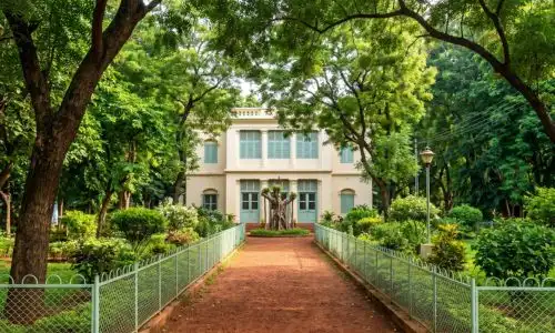 Rabindranath Tagore heritage building in Shantiniketan West Bengal