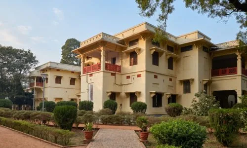 Visva Bharati University campus in Shantiniketan with historic academic surroundings